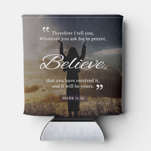 何で頼も祈りの言葉で信じは 缶クーラー (裏面)