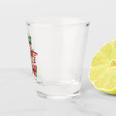 何というおもしろい!クリスマスソング ショットグラス (右)
