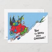 何という下等な人が聖降誕祭を盗んだか シーズンポストカード (正面/裏面)