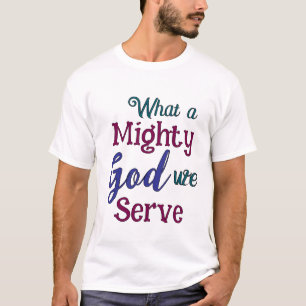 何という偉大な神 Tシャツ