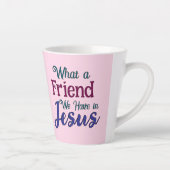 何という友人 カフェラテマグ (右)