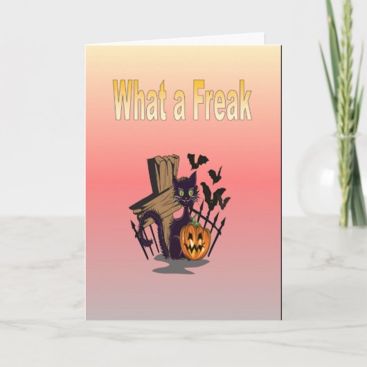 何という変人 カード (正面)