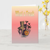 何という変人 カード (黄色い花)