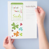 何という幸運だ！シードパケット チラシ (手)