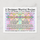 何という桃だ！春マルチニレシピカード葉書 ポストカード (正面)