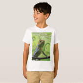 何という熱狂する世界 – 特別なトカゲ Tシャツ (正面フル)