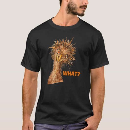 何という生意気な鳥 Tシャツ (正面)