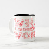 何という素晴らしい世界 ツートーンマグカップ (正面左)