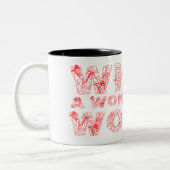 何という素晴らしい世界 ツートーンマグカップ (左)