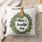 何という美しい日 クッション (ブランケット)