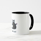 何という面白い猫 マグカップ (正面右)