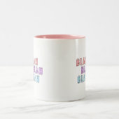 何とかかんとかコーヒー・マグ ツートーンマグカップ (中央)