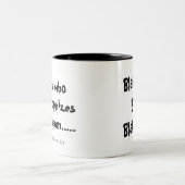 何とかかんとか何とかかんとか ツートーンマグカップ (中央)