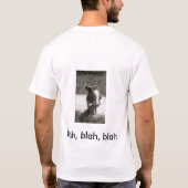 何とかかんとか Tシャツ (裏面)