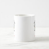 「何とかやっている」クリスマスジョーク コーヒーマグカップ (中央)