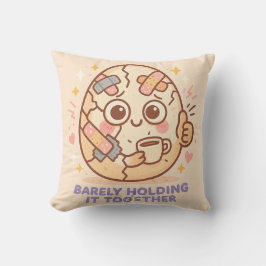 何とか持ちこたえてる クッション