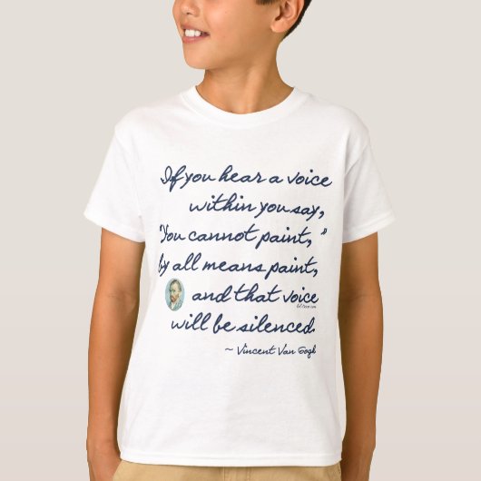 何としても絵を描 Tシャツ (正面)