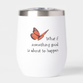 何ともしいいワインのタンブラー (正面)