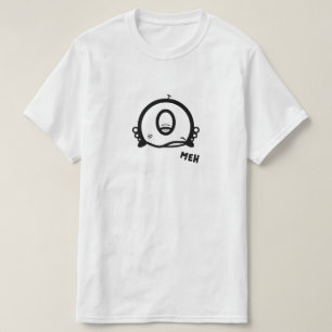 何とも言えない片目のおかしいクリーチャーキャラクター Tシャツ