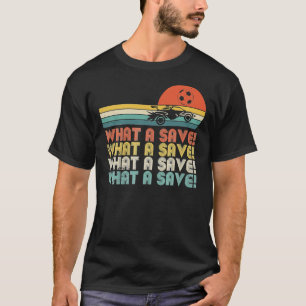 何と救ヴィンテージレトロのロケットサッカーリーグ Tシャツ