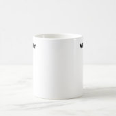 何と言ったらいいの魚釣り コーヒーマグカップ (中央)