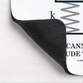 何と言っても物理を損なうことはできない マウスパッド (コーナー)