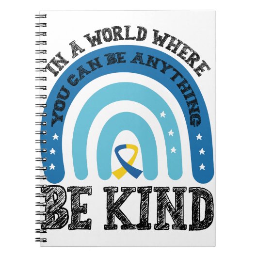 何にでもなれる世界で優しくあれ ノートブック (正面)