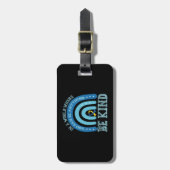 何にでもなれる世界で優しくあれ ラゲッジタグ (正面縦)