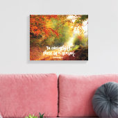 何にでもシーズンバイブルの聖句がある キャンバスプリント (インサイチュ (リビング))