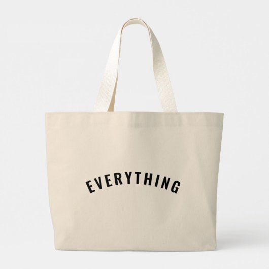 何にでも使える大きなショッピングバッグ ラージトートバッグ (裏面)