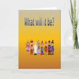 何になる？ カード