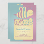 何になる? ベビーシャワー招待状 招待状 (正面/裏面)