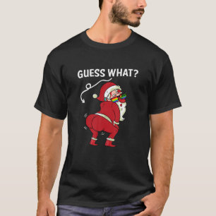 何のおもしろいゲイサンタ・クラウスLGBT国旗のレインボー Tシャツ