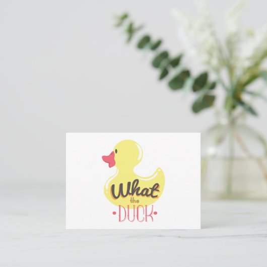 何のこっちゃ 名刺 (スタンド正面)