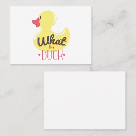 何のこっちゃ 名刺 (正面/裏面)