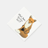 何のキツネ食べ?ナプキン スタンダードカクテルナプキン (角)