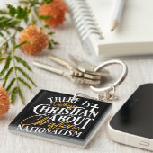何のクリスチャンでもない キーホルダー (正面右)