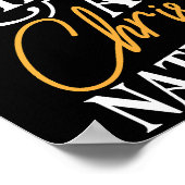 何のクリスチャンでもない ポスター (角)