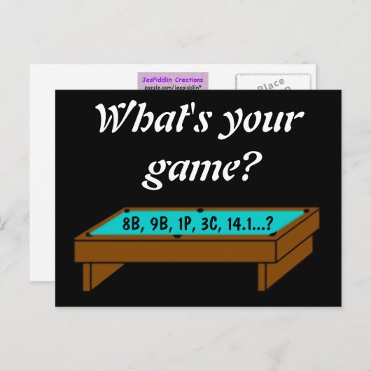 何のゲームだ?ポストカード ポストカード (正面/裏面)
