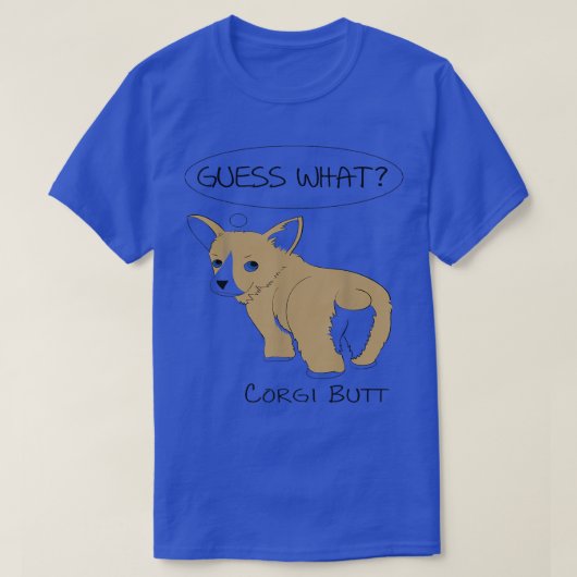 何のコルギお尻だ！ Tシャツ (デザイン正面)