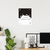 何のフォント?72ポイントパレット ポスター (ホームオフィス)