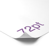 何のフォント?72ポイントHelvetica ポスター (角)