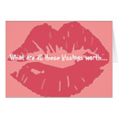 何の価値があるのもしか。キスではない (正面横)