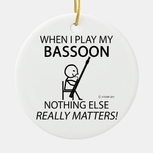 何の問題も無い セラミックオーナメント (正面)