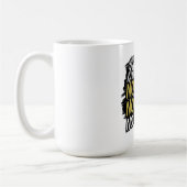 何の恐れもなく何の言い訳もない コーヒーマグカップ (左)