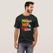 何の恐れもなく何の言い訳もなしに動機を出感動的す Tシャツ (正面フル)