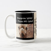 何の日か…検疫ハンプ日 ツートーンマグカップ (左)