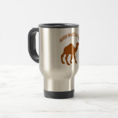 何の日だと思う？- Hump Day Camel - Mug トラベルマグ (正面左)