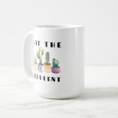 何の機能 コーヒーマグカップ (正面左)