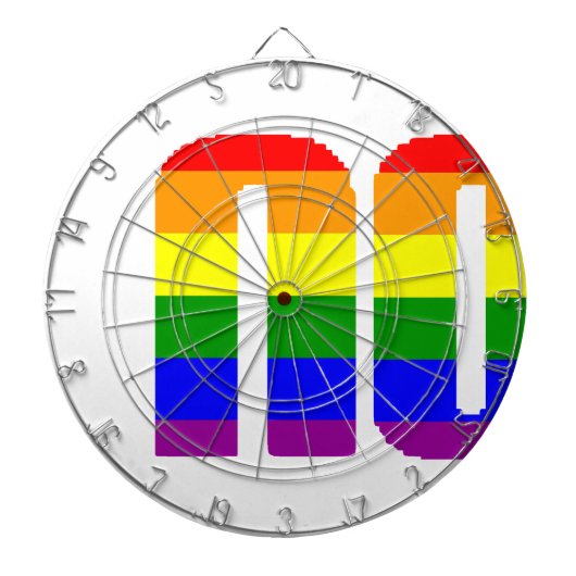 何の気にもしない ダーツボード (正面)